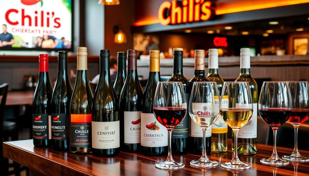 Chili's wine selection