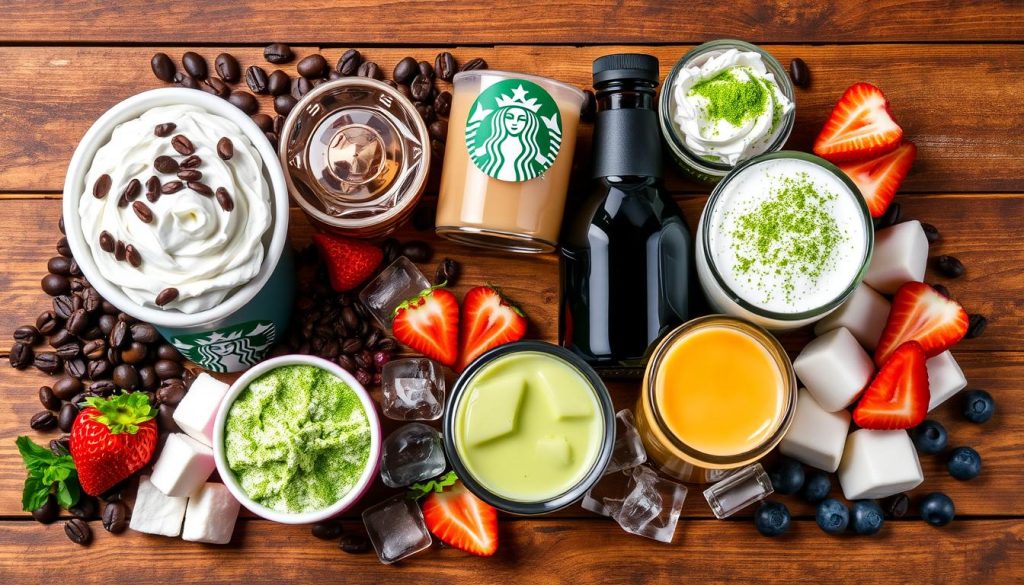 Common Starbucks ingredients