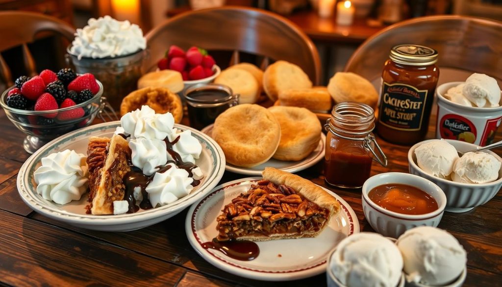 Cracker Barrel dessert ingredients