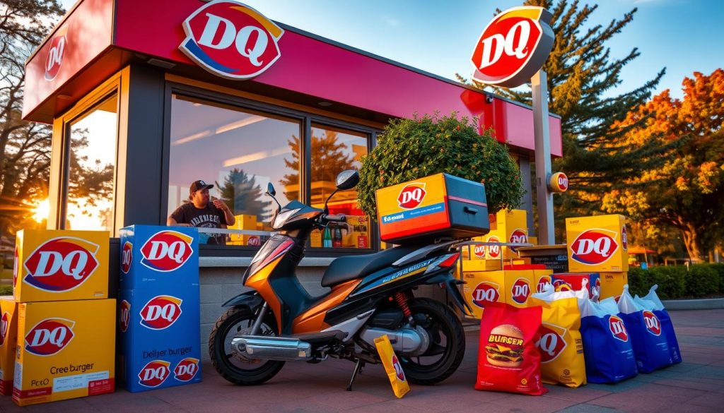 Dairy Queen delivery options