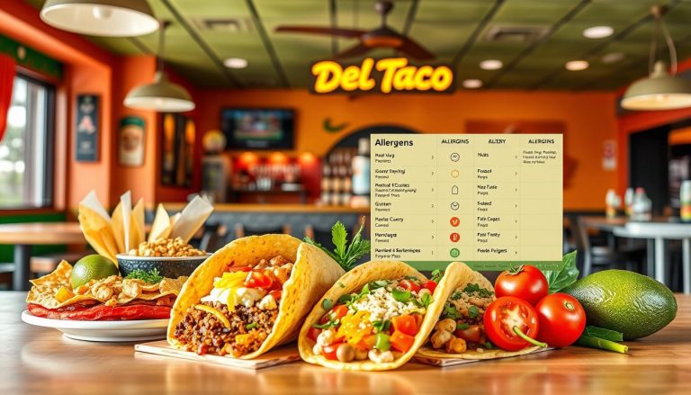 Del Taco Allergen Menu