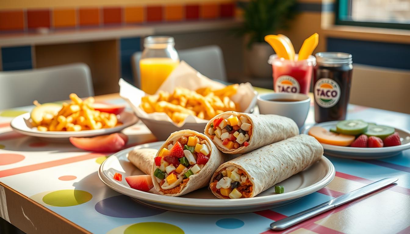 Del Taco Breakfast Menu