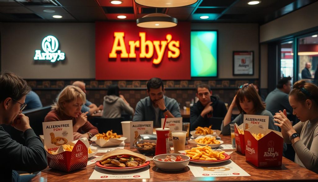 Dining safely at Arby's