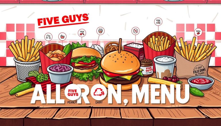 Five Guys Allergen Menu