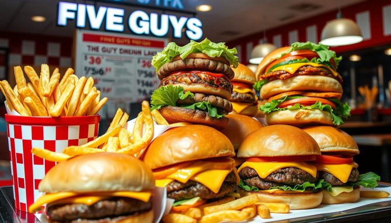 Five Guys Menu