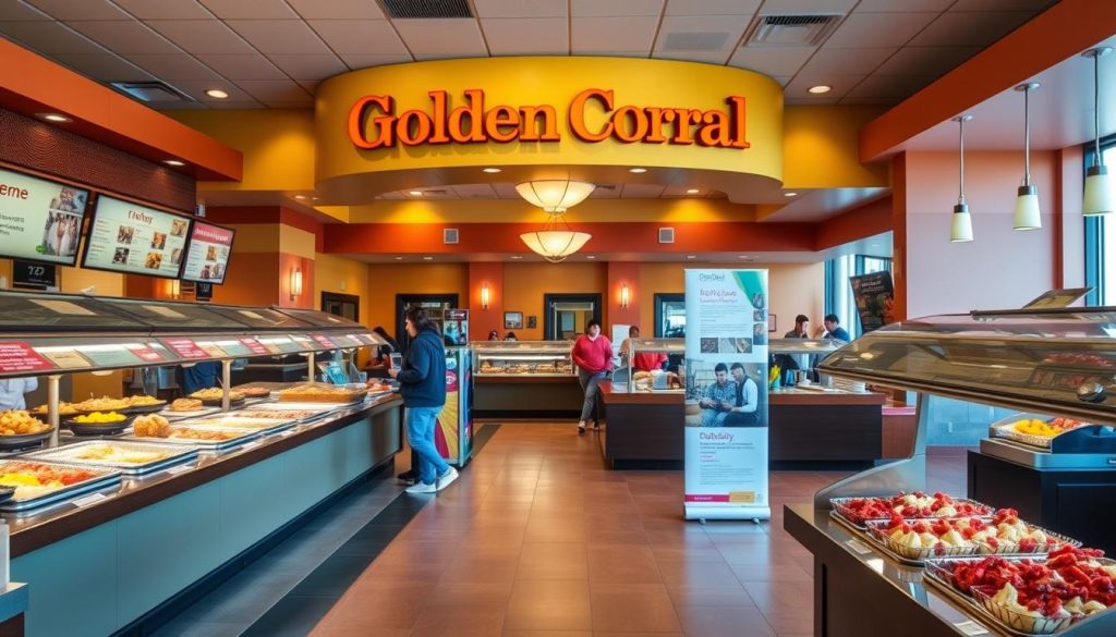 Golden Corral menu accessibility