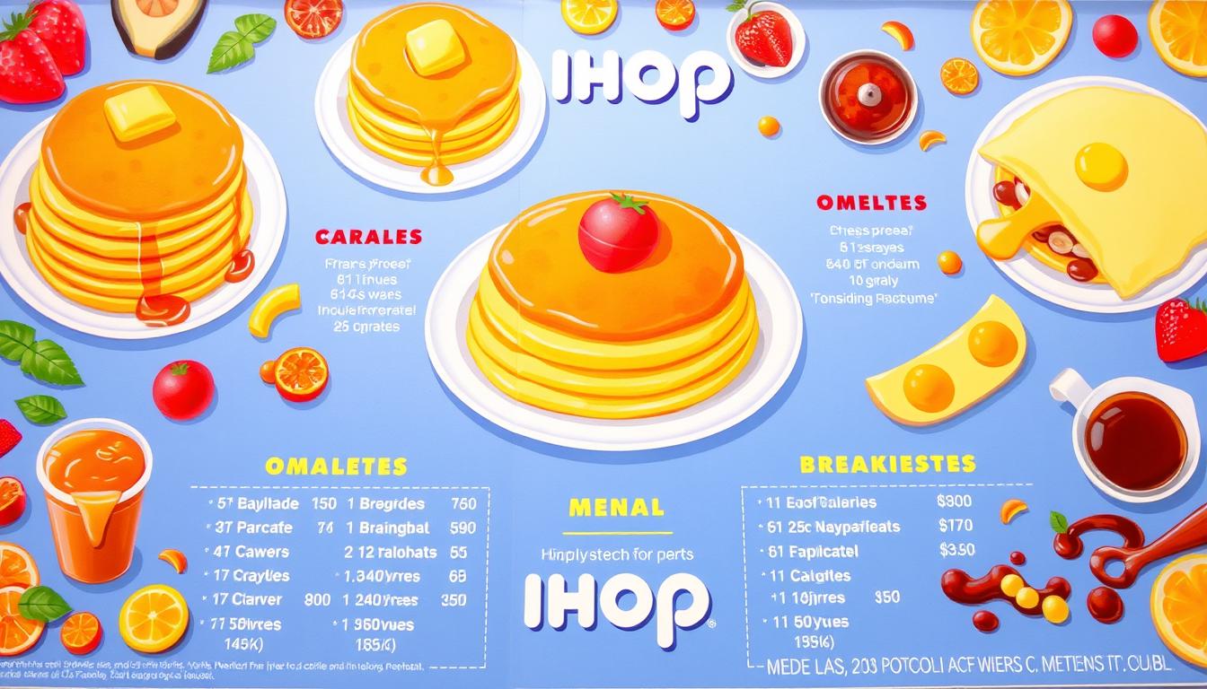 IHOP Nutrition Menu