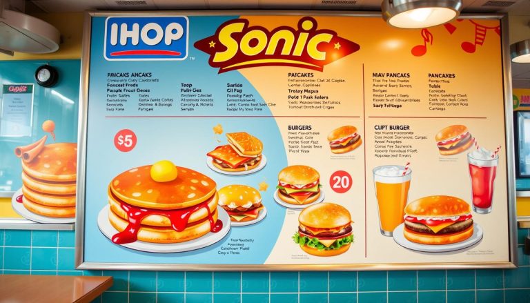 IHOP Sonic Menu