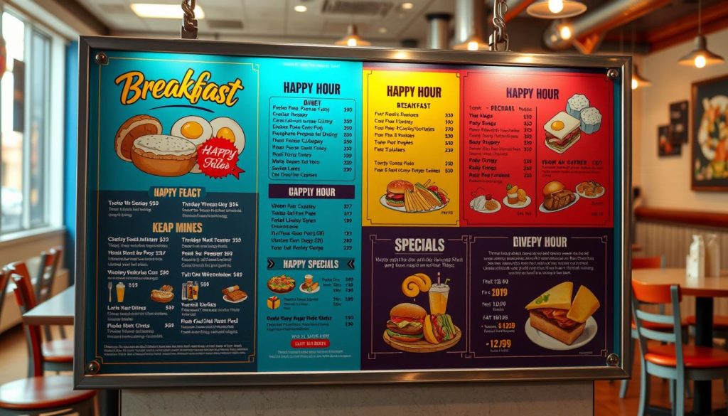 IHOP menu prices for Happy Hour items