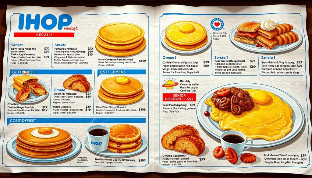 IHOP pricing structure