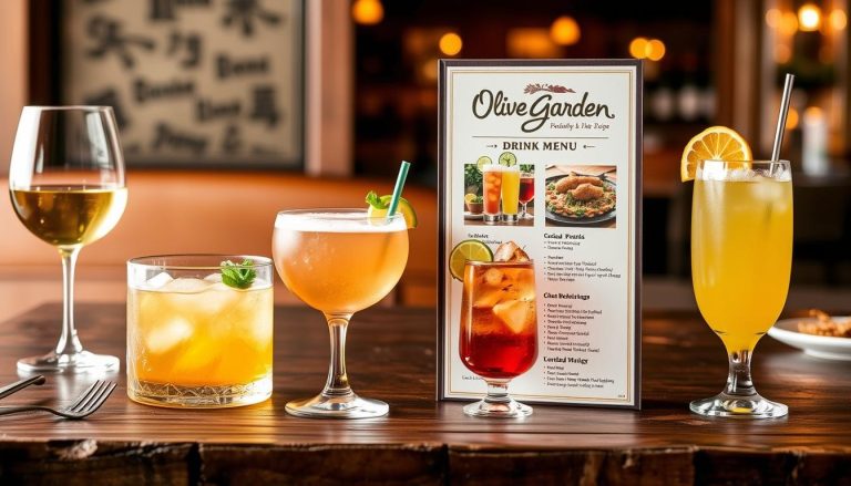 Olive Garden Drink Menu