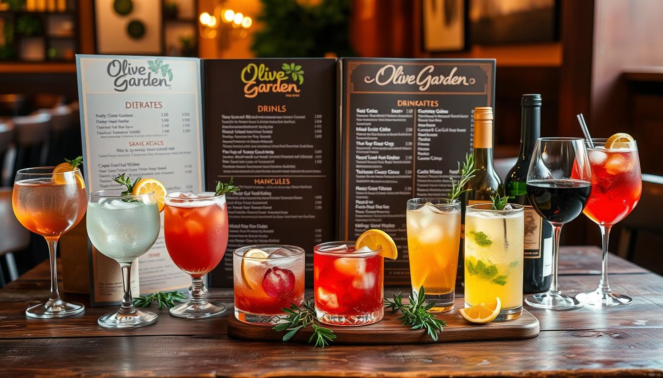 Olive Garden Menu Drinks