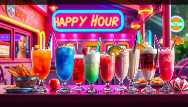 Sonic Happy Hour Menu