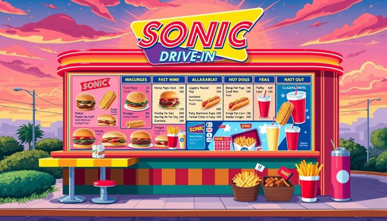 Sonic Menu