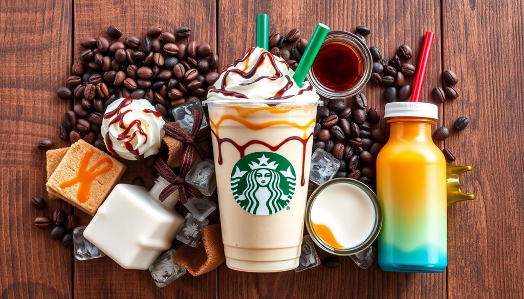 Starbucks frappuccino ingredients