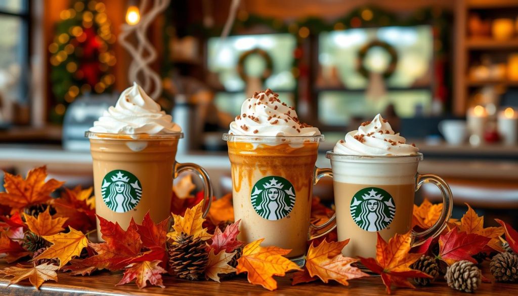 Starbucks seasonal drinks