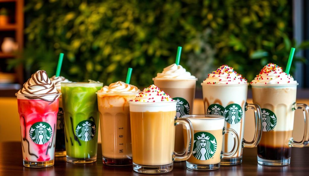 Starbucks specialty drinks