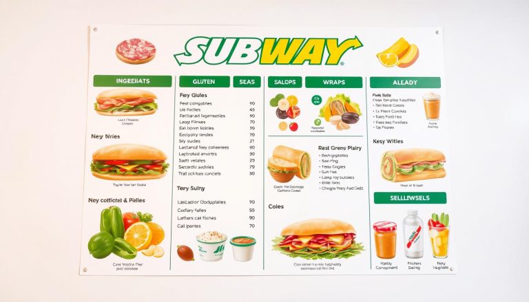 Subway Allergen Menu