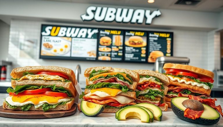 Subway Breakfast Menu