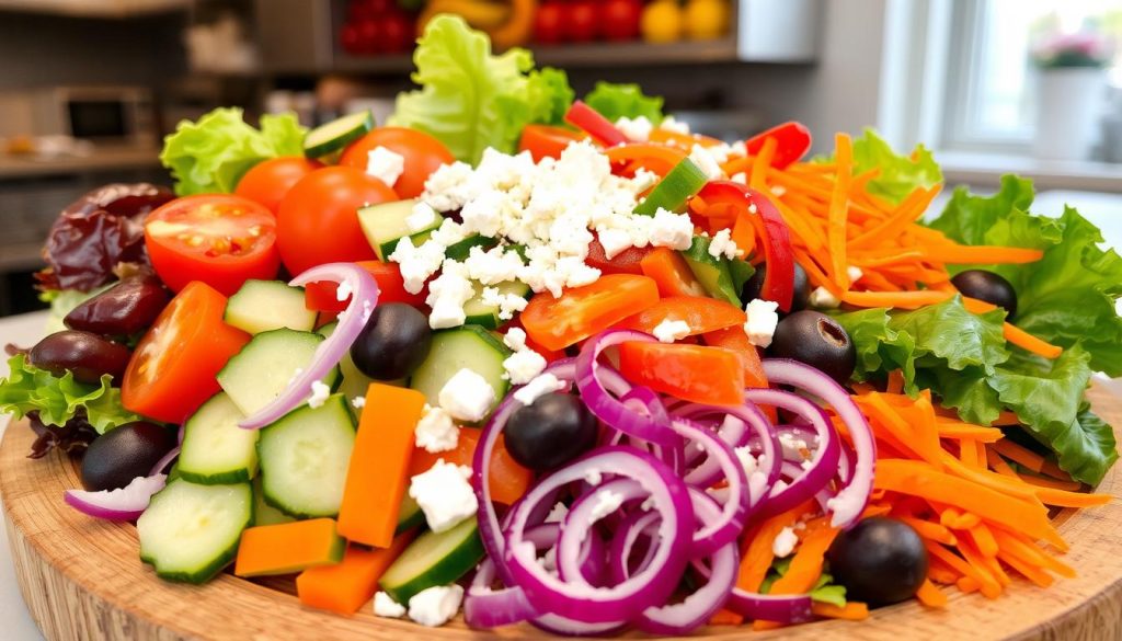 Subway salad toppings