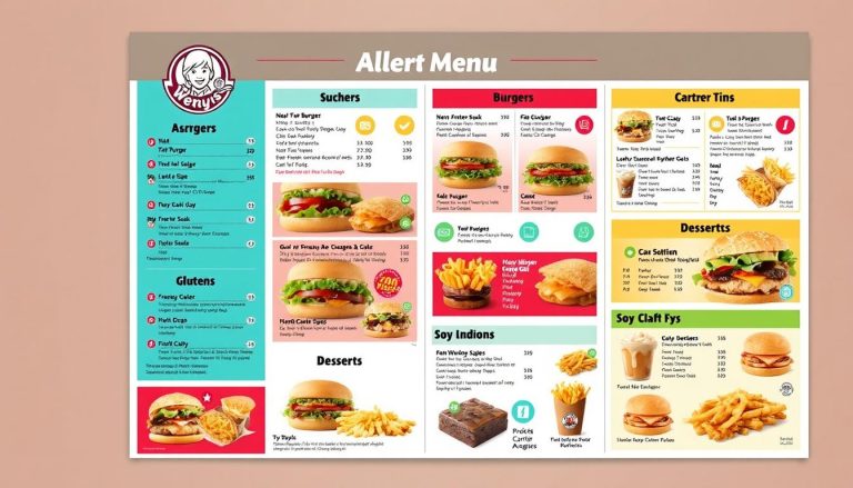 Wendy's Allergen Menu