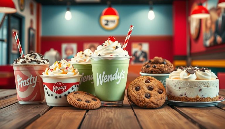 Wendy's Dessert Menu