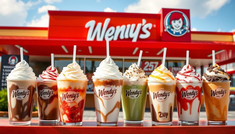 Wendy's Frosty Menu