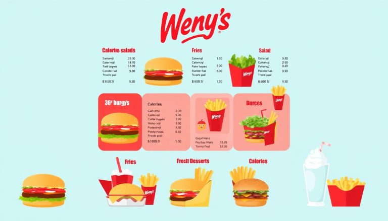 Wendy's Menu Calories