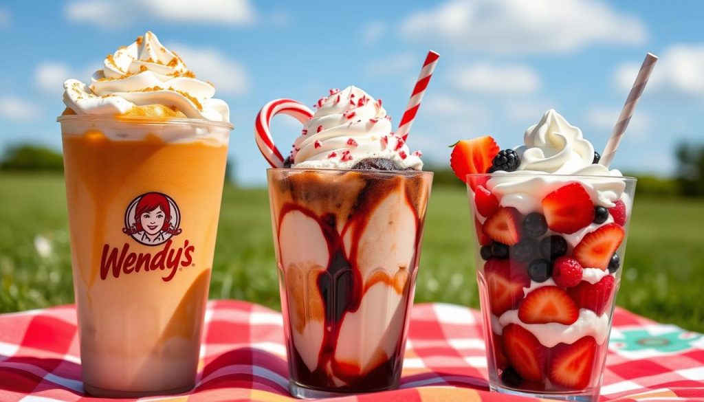 Wendy's seasonal desserts