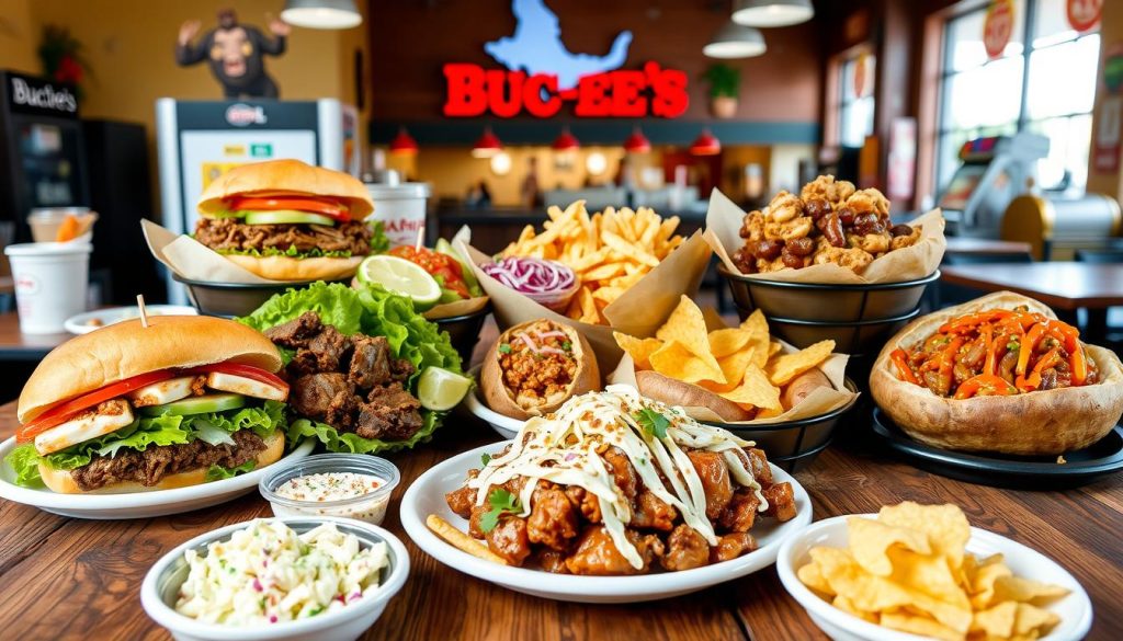 best lunch options at Buc-ee's