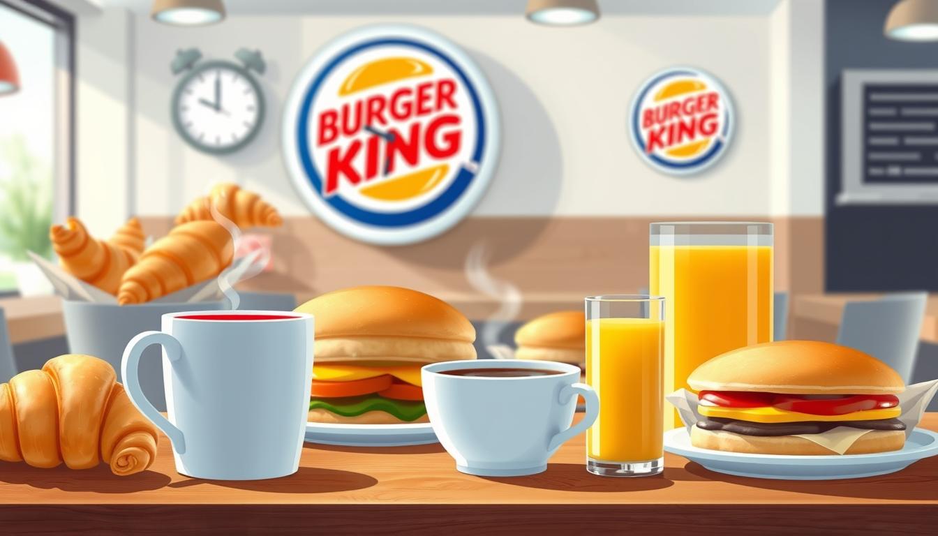 burger king breakfast menu hours