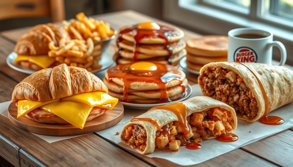 burger king breakfast options