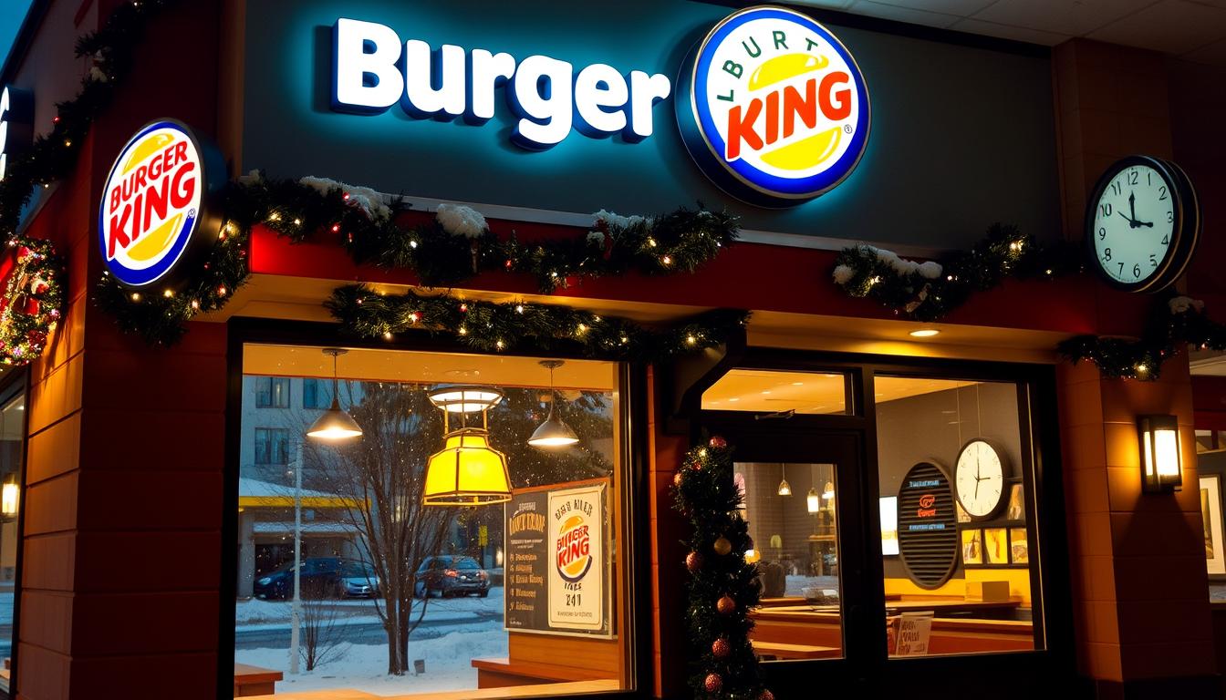 burger king christmas eve hours