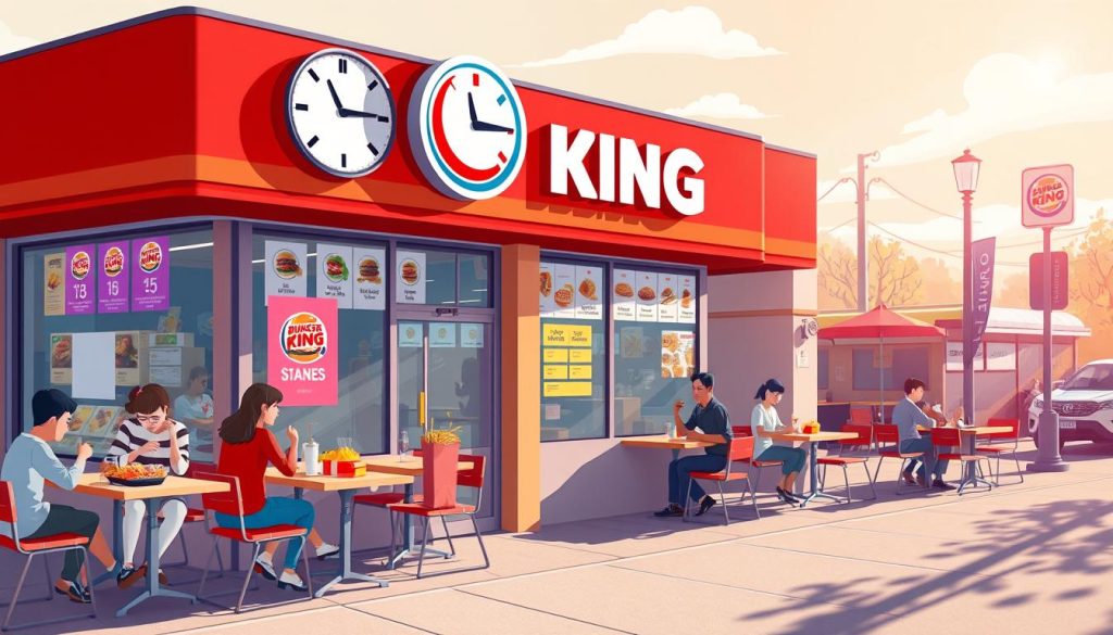 burger king lunch times