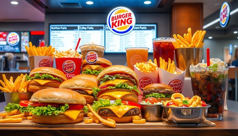 burger king menu nutrition