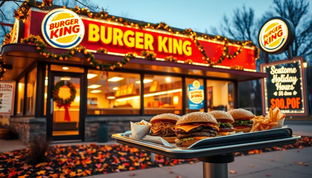 burger king thanksgiving hours