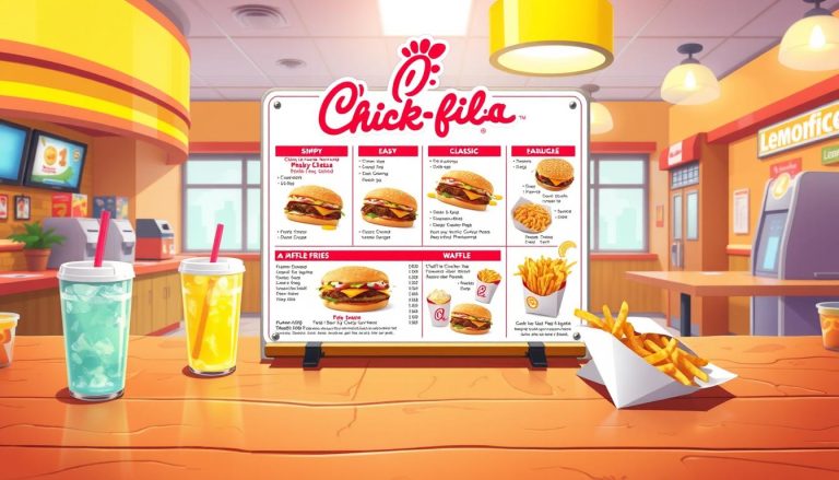 chick fil a menu