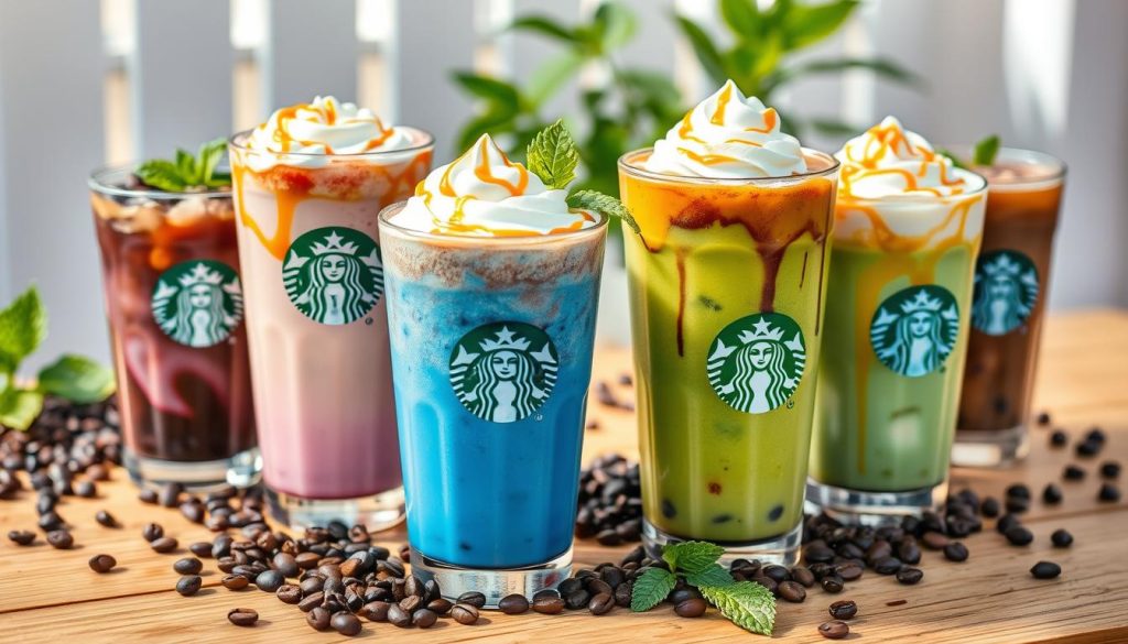 chilled coffee drinks starbucks