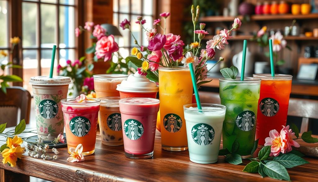 customer favorites at Starbucks spring menu