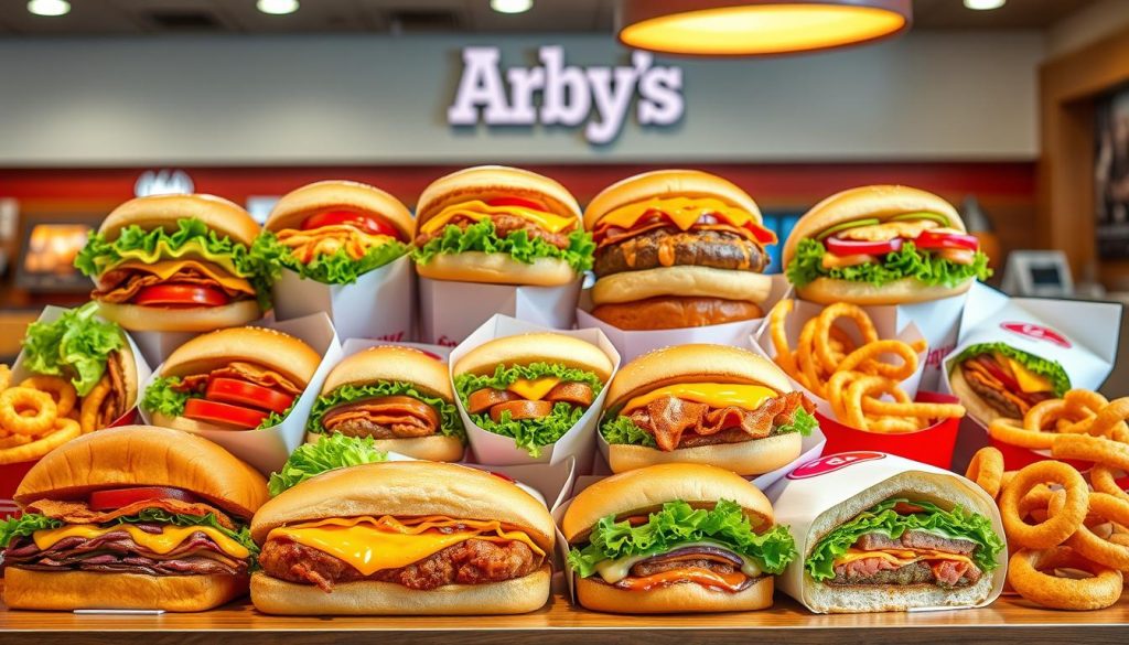 customizable options at Arby’s