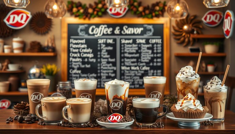 dairy queen coffee menu