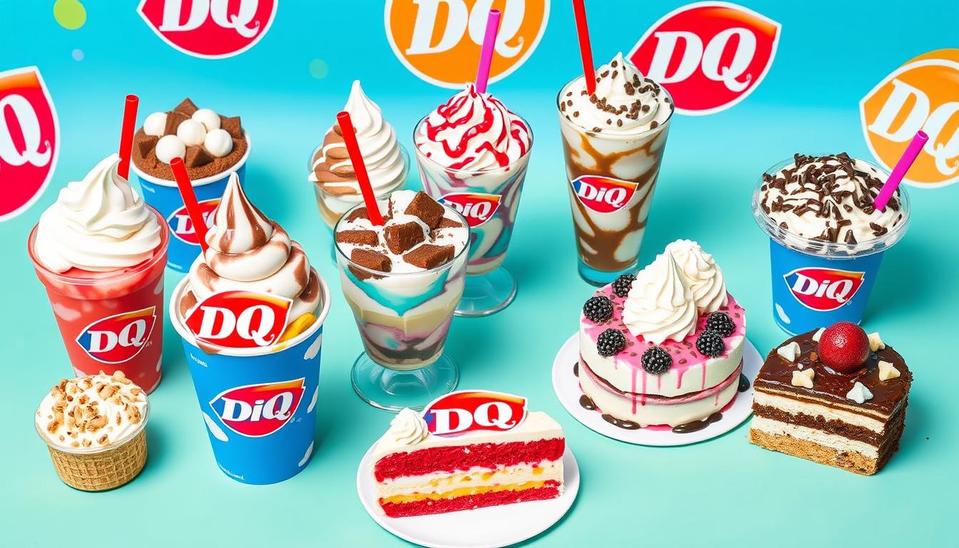 dairy queen dessert menu