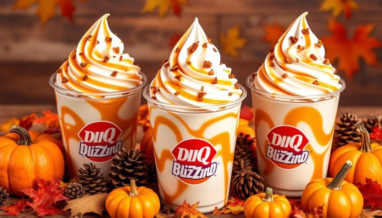 dairy queen fall blizzard menu