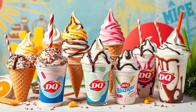 dairy queen ice cream menu