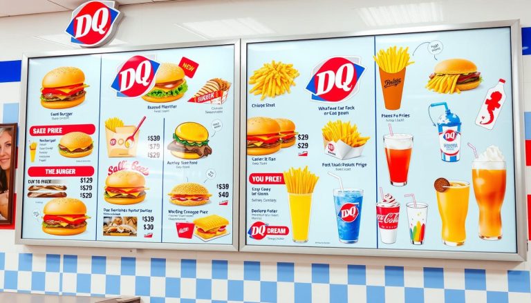 dairy queen menu with prices