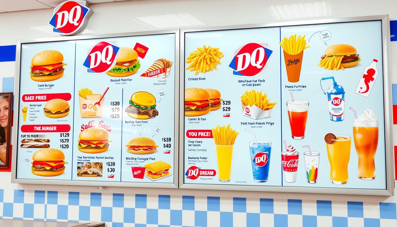 dairy queen menu with prices