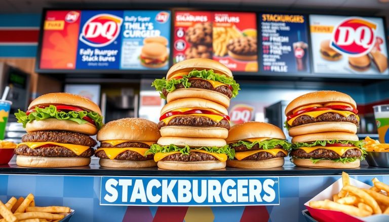 dairy queen stackburger menu