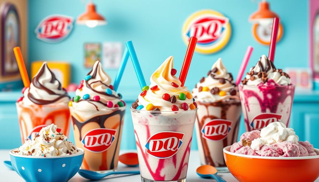 dairy queen treat menu