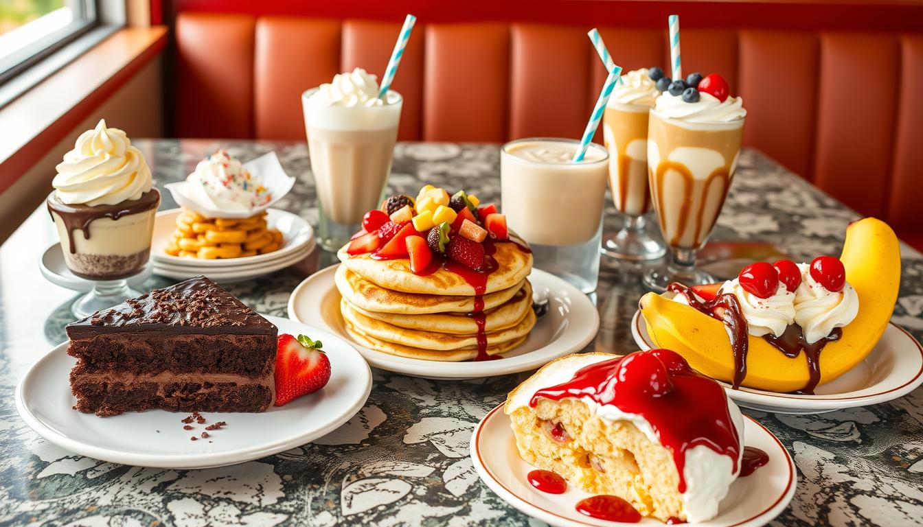 denny's dessert menu