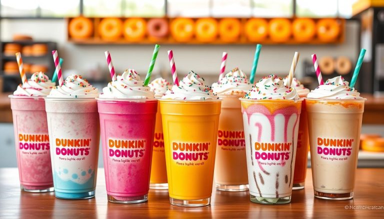 dunkin donuts frappe menu